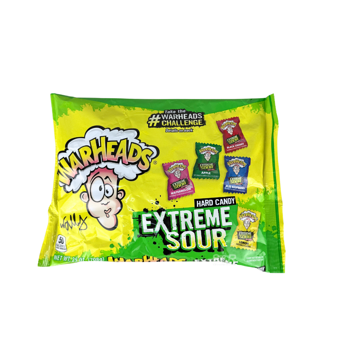 Warheads Extreme Sour Hard Candy 708g